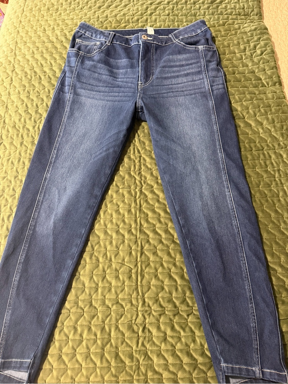 Halara denim jeans size large regular